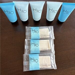 H20 THERAPY Shampoo Conditioner Wash Bar Soap Travel Size Hotel AirB&B LOT of 8